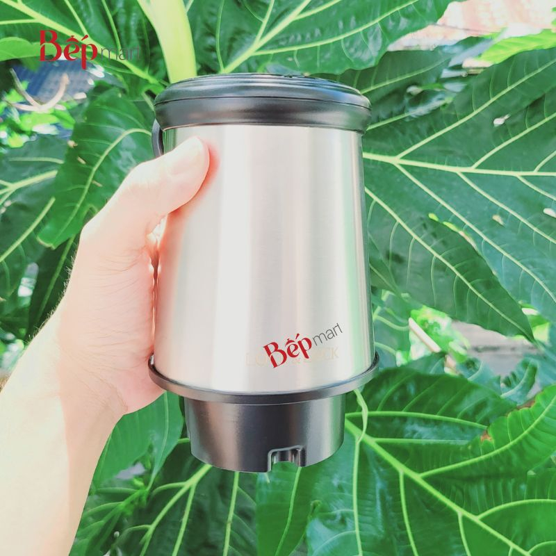 Máy xay thịt LocknLock Meat Chopper EJM186SLV  - 4 lưỡi dao, 2 tốc độ xay - bepmart - hàng chính hãng