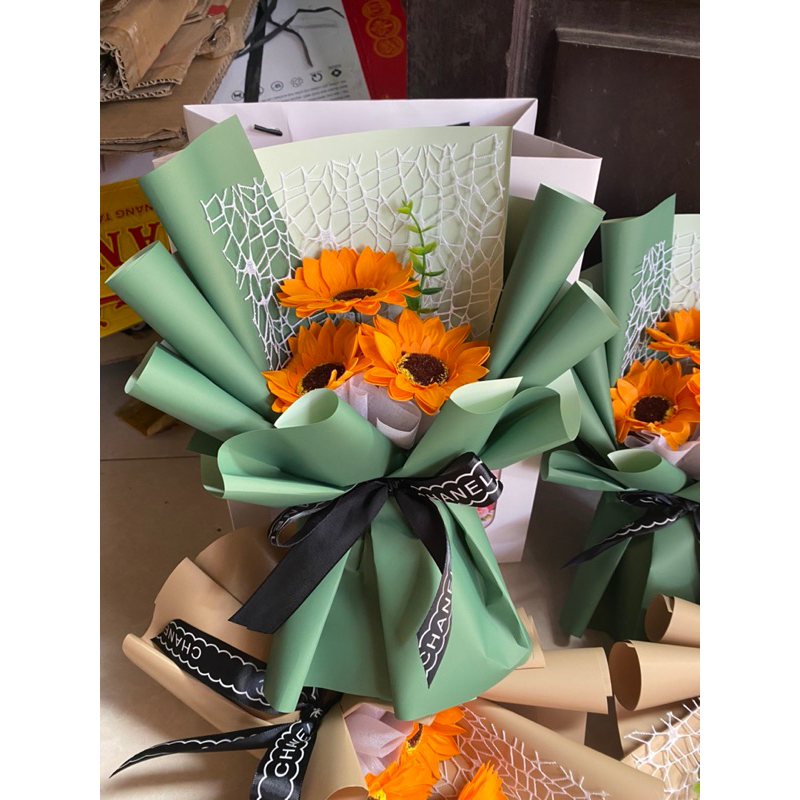 Bó 3b hoa hướng dương