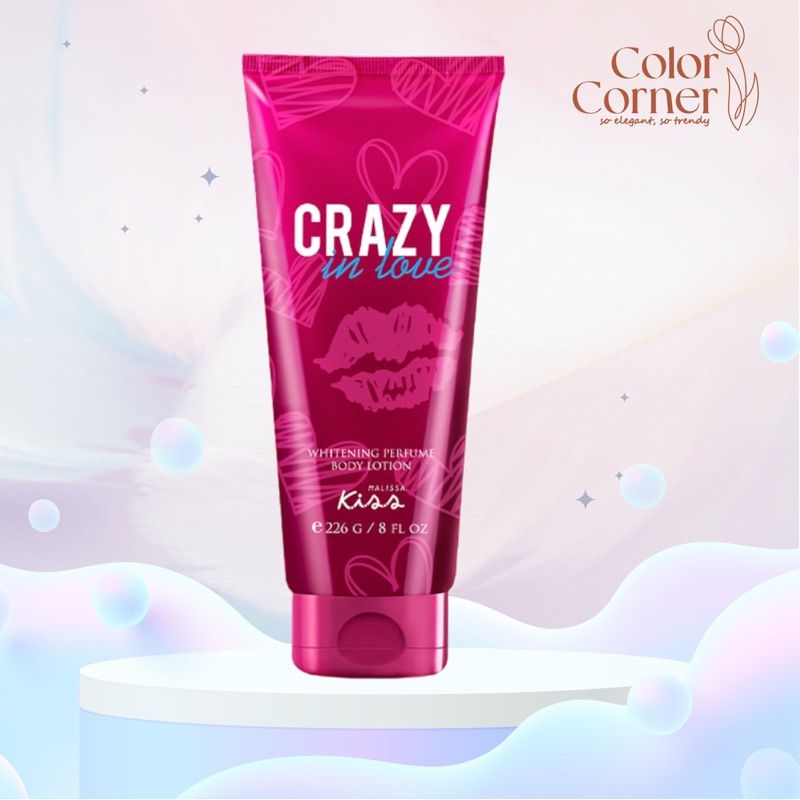Sữa Dưỡng Trắng Da Toàn Thân Hương Nước Hoa Malissa Kiss 226g - Crazy In Love