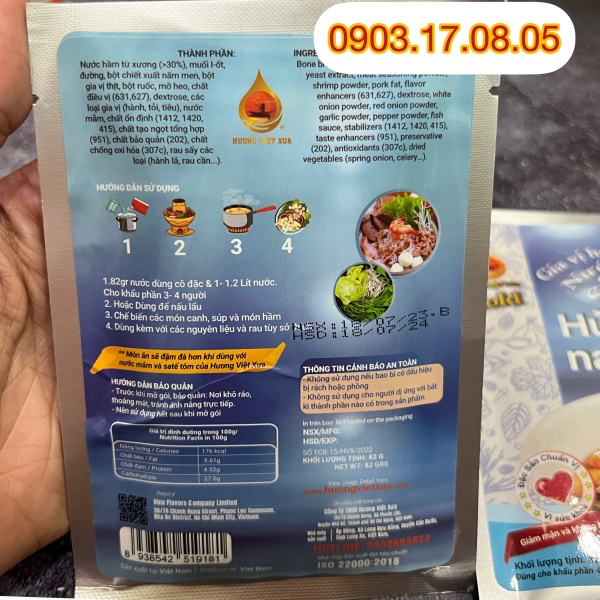 Nước dùng cô đặc HỦ TÍU NAM VANG