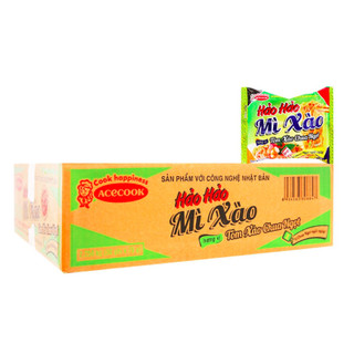    Thùng 30 gói   Mì xào Hảo Hảo tôm xào chua ngọt 75g 