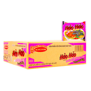 Mì hảo hảo sa tế hành tím 75g