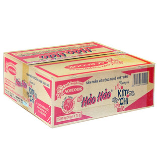    Thùng 30 gói   Mì Hảo Hảo hương vị lẩu kim chi Hàn Quốc 75g 