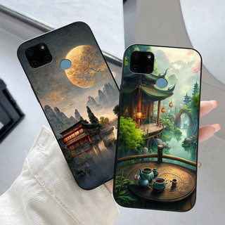 Ốp lưng oppo realme c21y in hình phong cảnh nhật trung