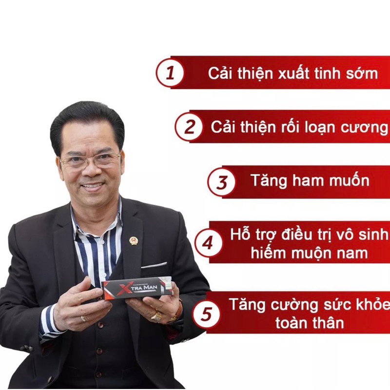 Viên Sủi Tăng Cường Sinh Lý Nam Extraman