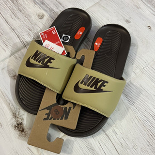 Dép quai ngang victori one slides baroque brown cn9675 701
