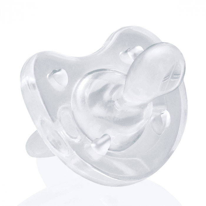 Ty ngậm silicon Physio Soft Trắng Chicco