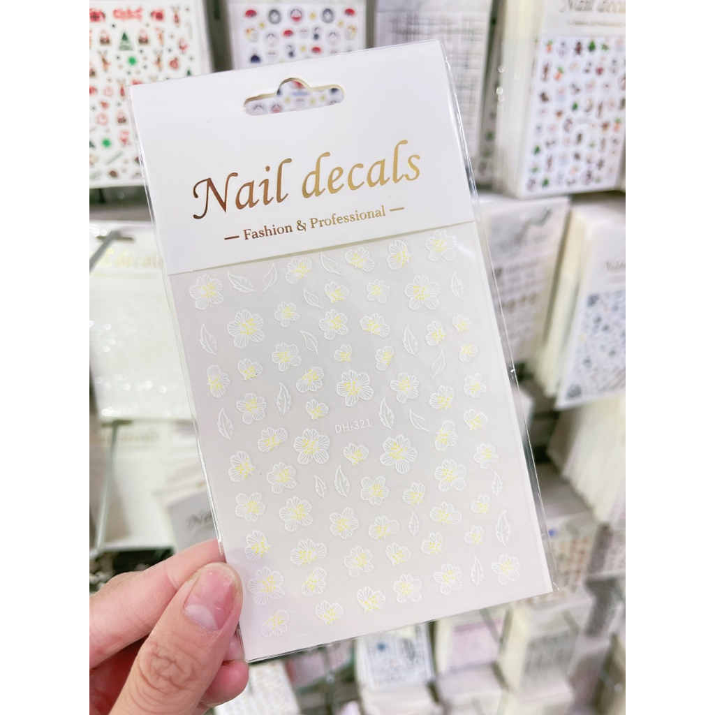 Sticker Trang Trí Móng, Hình Dán Trang Trí Móng Các Mẫu Hot Nhất Hiện Nay