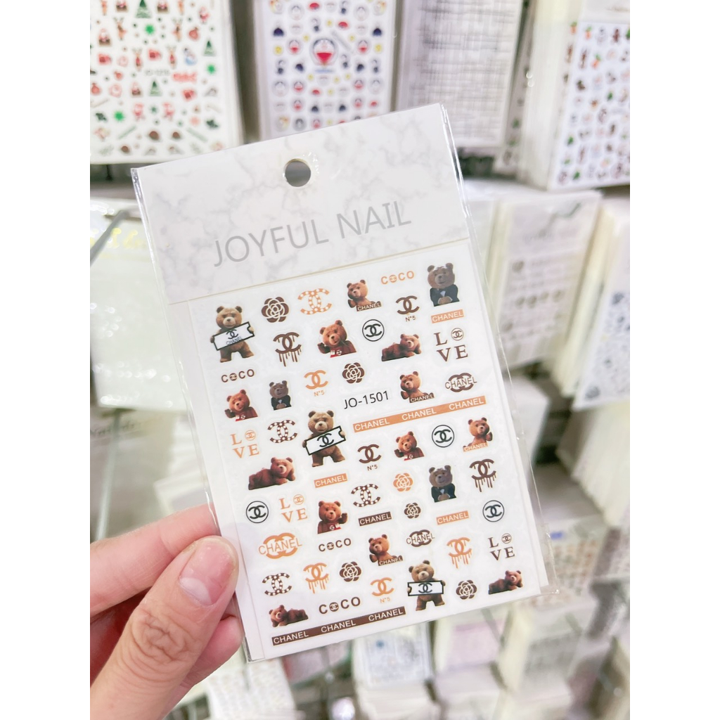 Sticker Trang Trí Móng, Hình Dán Trang Trí Móng Các Mẫu Hot Nhất Hiện Nay