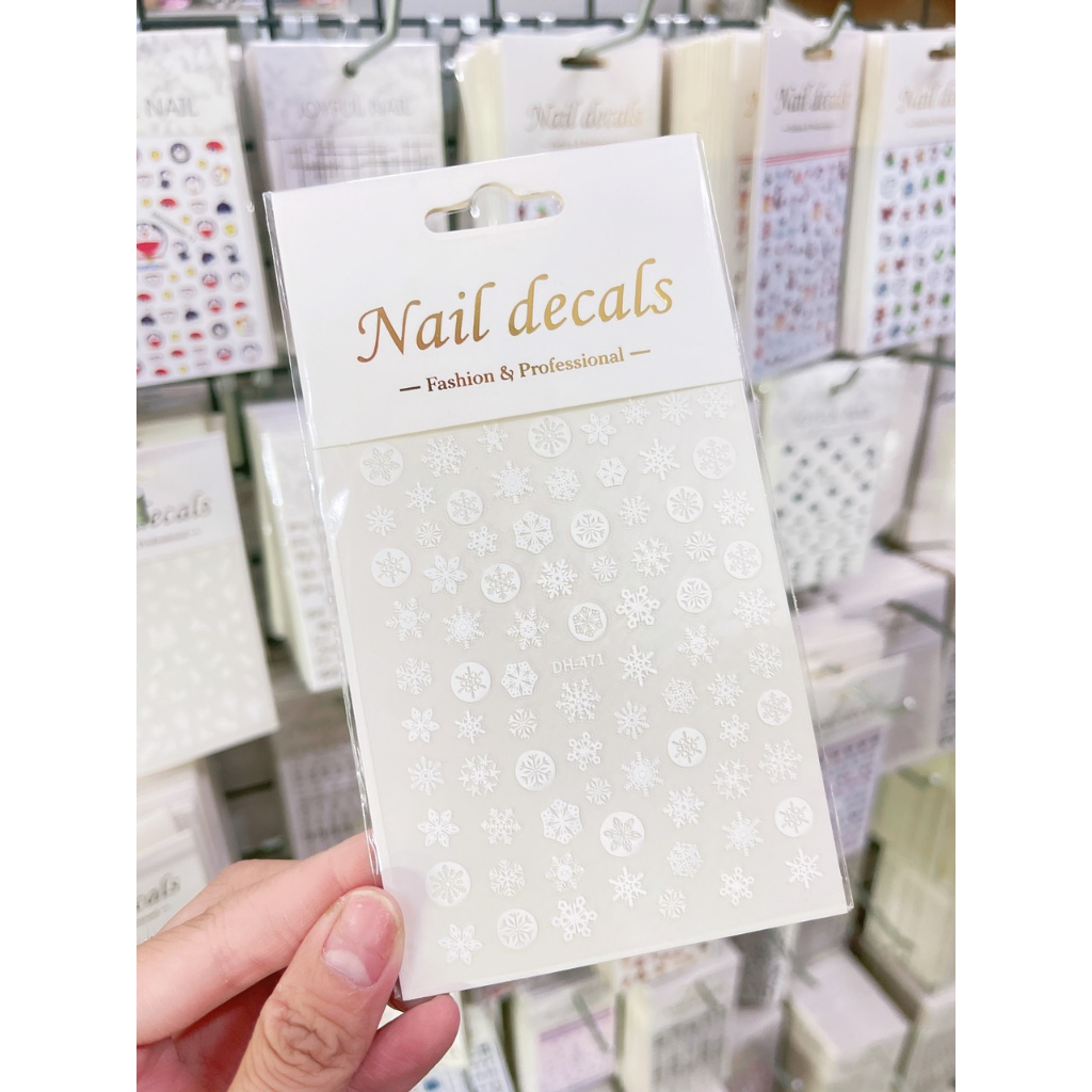 Sticker Trang Trí Móng, Hình Dán Trang Trí Móng Các Mẫu Hot Nhất Hiện Nay