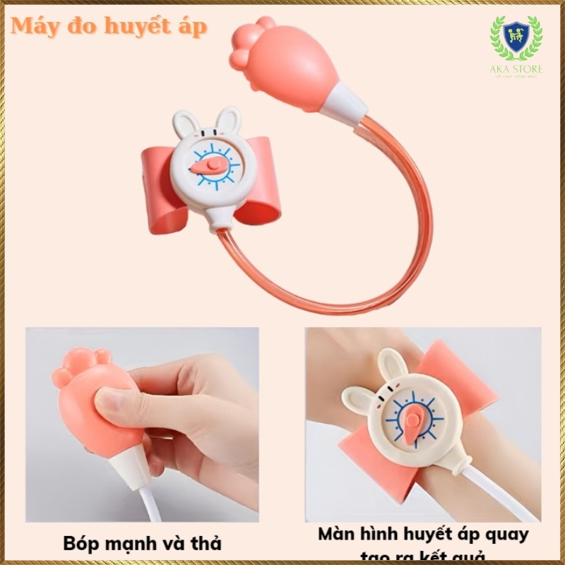 Đồ chơi bác sĩ cho bé gái bé trai, đồ chơi bác sĩ thỏ, chất liệu nhựa nguyên sinh ABS cao cấp