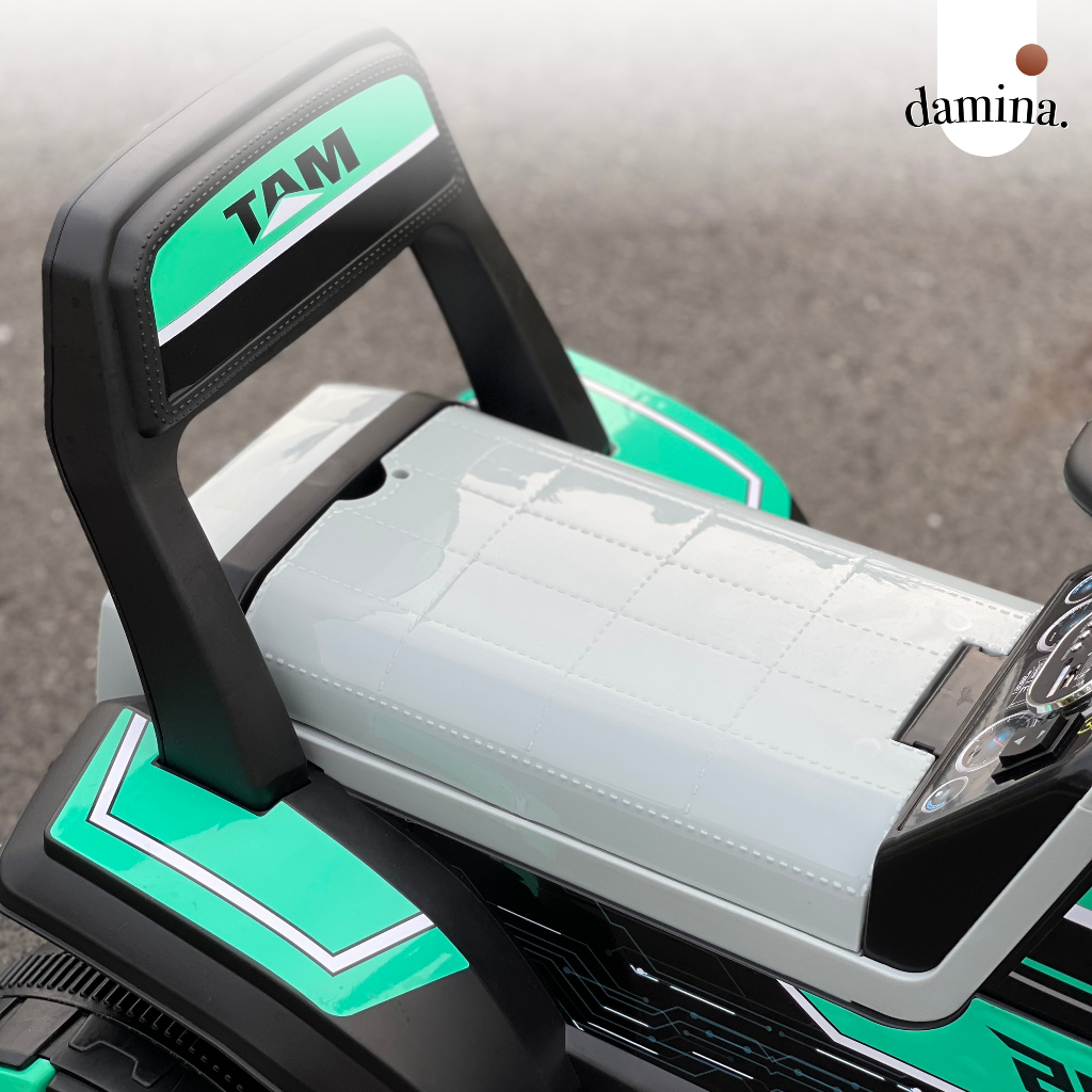 Xe cẩu điện trẻ em BLF116 | Tải trọng 30KG | Cẩu điện | 2 động cơ | Bình 12V7AH | Damina