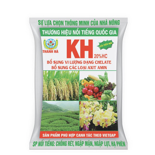 Phân bón lá hữu cơ sinh học kh gói 10ml , chuyên dùng cho: rau màu, lúa, đậu, hoa lan, cây ăn trái