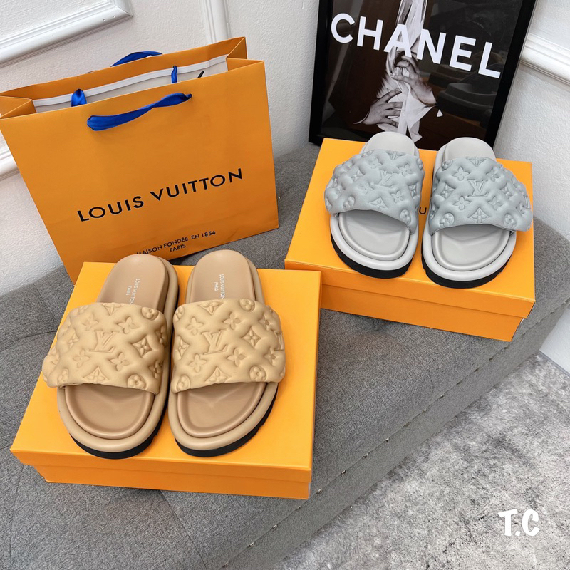 Dép spsl quai dán ngang vân chìm fullbox