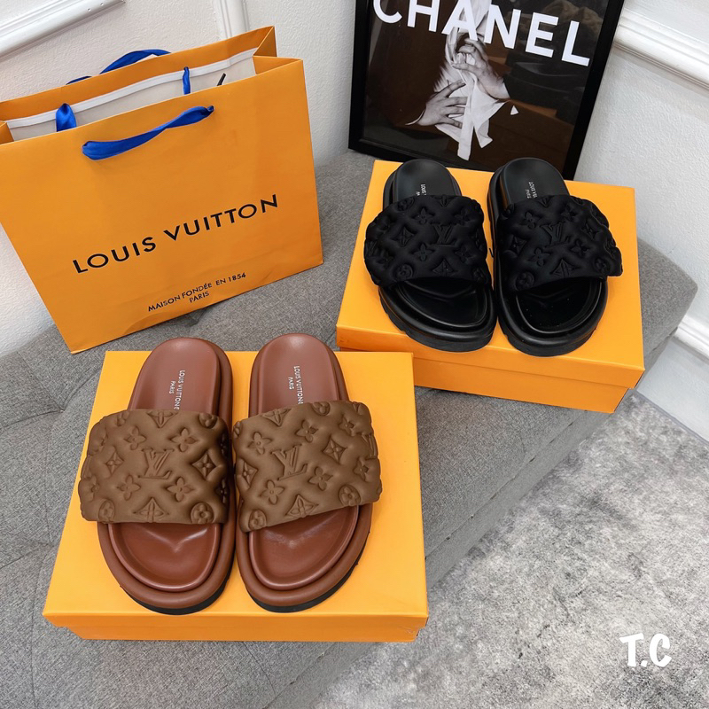 Dép spsl quai dán ngang vân chìm fullbox