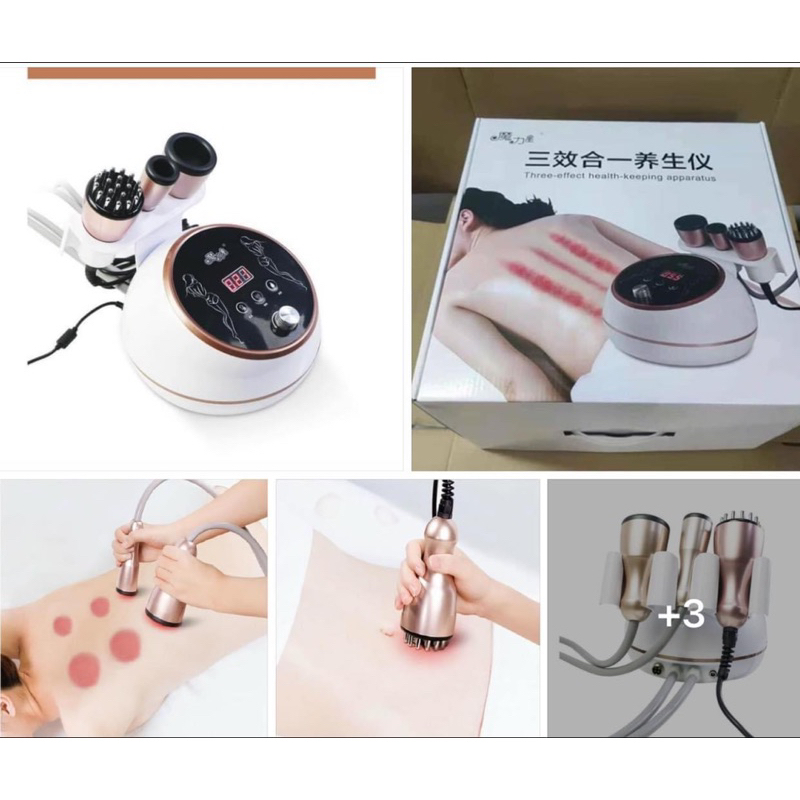 MÁY HÚT GIÁC CẠO GIÓ 3 ĐẦU