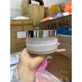 Hũ trụ 200gr bạc nắp xi cao cấp