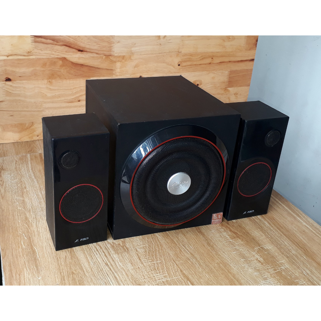 Bộ loa vi tính Fenda A333U – đọc thẻ nhớ SD và USB - bao gồm 1 loa siêu trầm và 2 loa vệ tinh