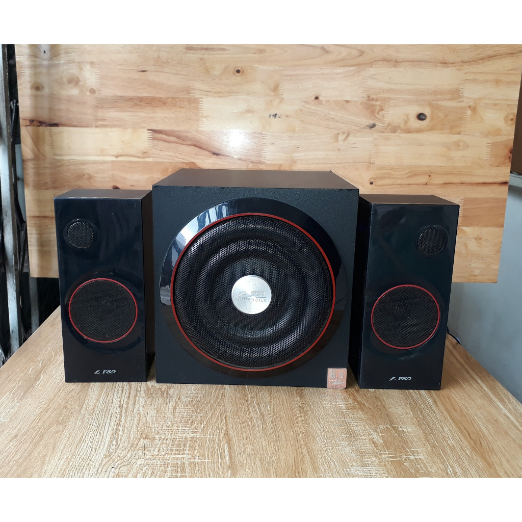 Bộ loa vi tính Fenda A333U – đọc thẻ nhớ SD và USB - bao gồm 1 loa siêu trầm và 2 loa vệ tinh