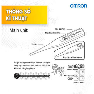 Nhiệt kế điện tử OMRON MC246 - 01 chiếc