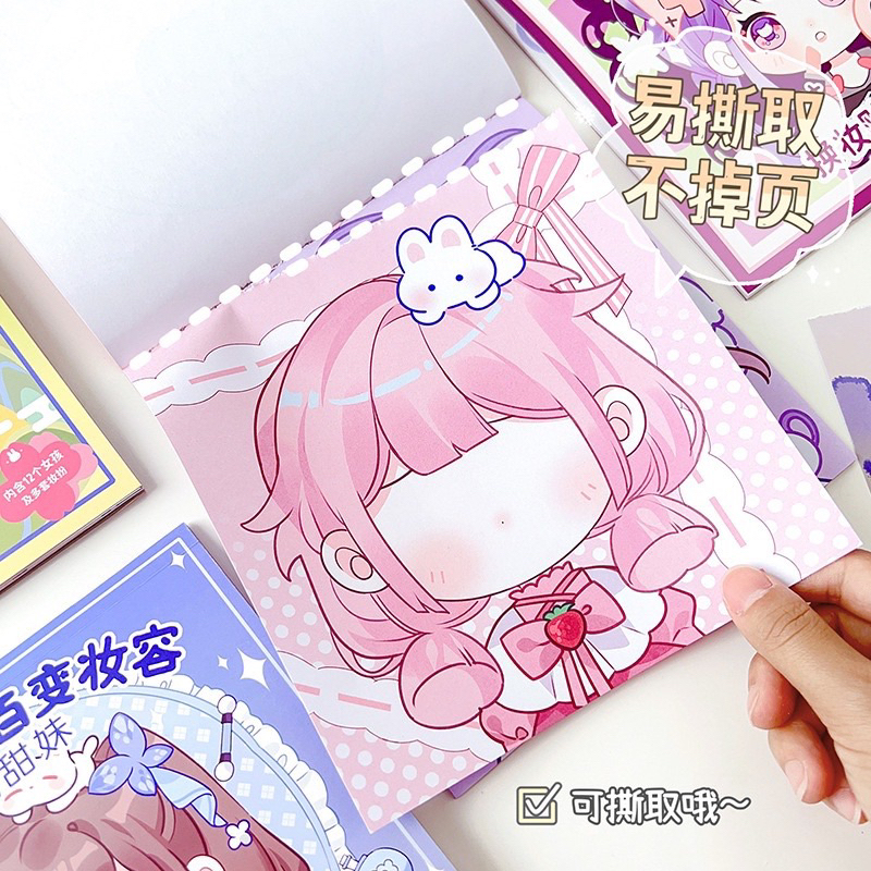 Sticker Dán Trang Điểm Họa Tiết Công Chúa Hoạt Hình Mẫu 2023 Dành Cho Bé Gái