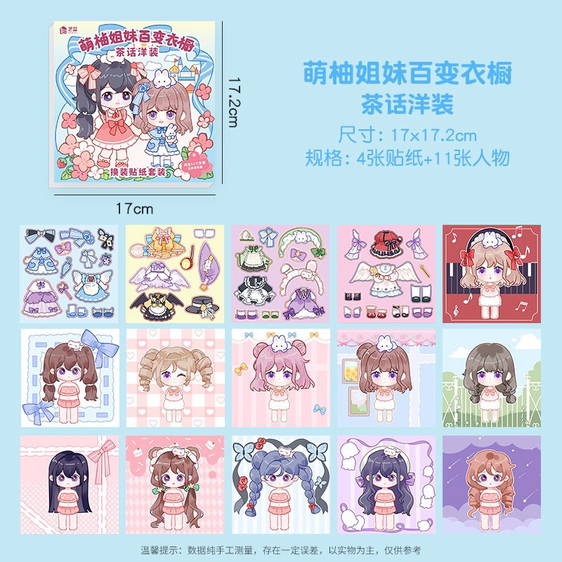 Sticker Dán Trang Điểm Họa Tiết Công Chúa Hoạt Hình Mẫu 2023 Dành Cho Bé Gái