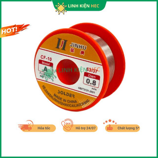 Thiếc hàn nhựa thông sn63 50G 0.8mm linh kiện hec