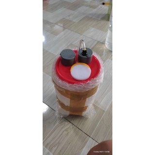 bình rót r,ượu tự động 2 lít thủy tinh