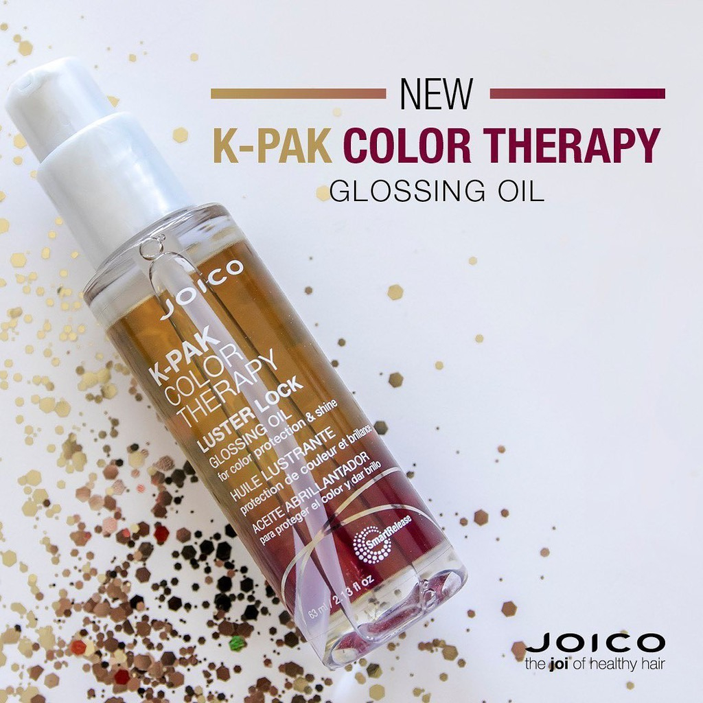 Tinh dầu Joico Kpak Color Therapy phục hồi và giữ màu tóc nhuộm 63ml ( New 2021 )