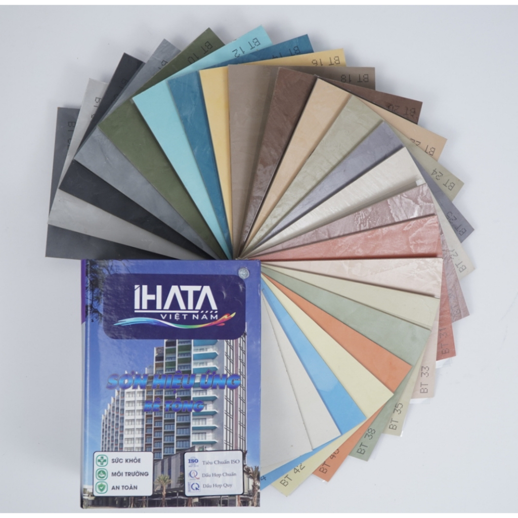 Sơn hiệu ứng dễ thi công, màu sắc phong phú, bền đẹp IHATA