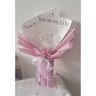 Cốt bó hoa mày tím pastel, cốt bó hoa 15-25bong