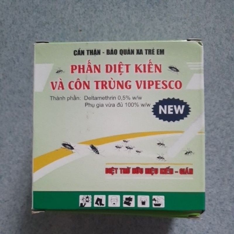 Phấn Diệt Kiến Và Côn Trùng Vipesco New H/20V