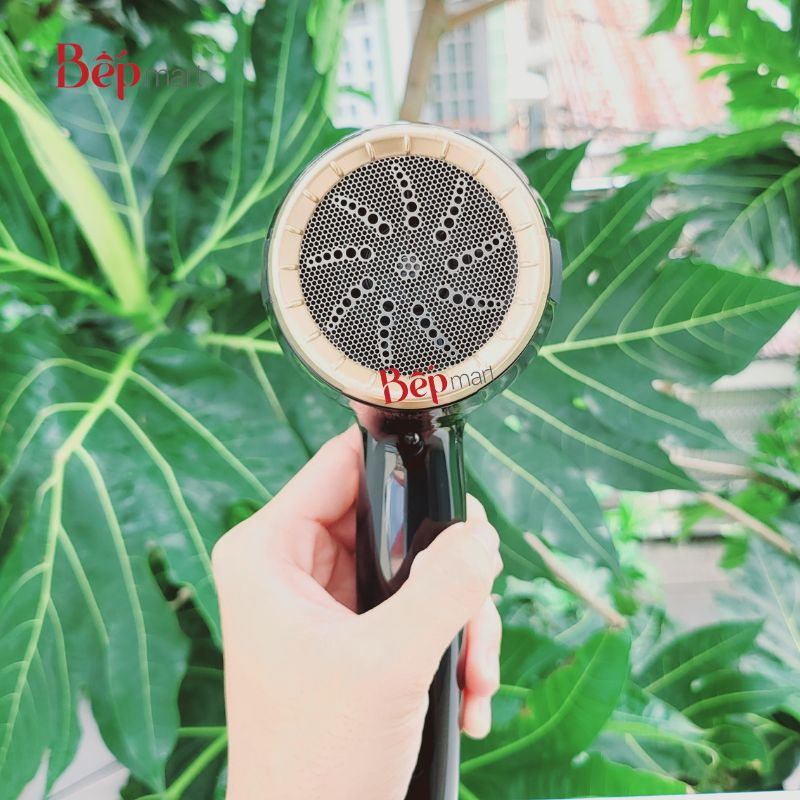 Máy sấy tóc Locknlock Perfect Care Hair Dryer ENA156BLK - 2 tốc độ 3 mức nhiệt - bepmart - hàng chính hãng