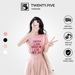 Áo phông Twenty.5 -  cộc tay có dây rút 2 bên eo freestyle chọn màu phù hợp 4863