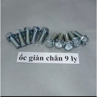 Ốc 9 ly cấy để chân xe máy khắc phục trờn ren