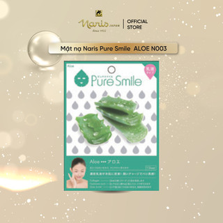 Mặt nạ Naris Pure Smile Milk Essence Mask ALOE N003 20ml/ 1 miếng