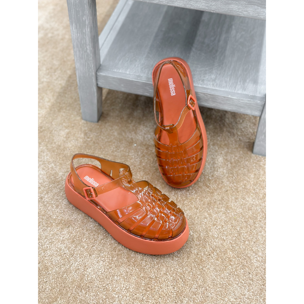 Giày Sandal Melissa Nữ Đế Cao 6cm - Nhựa Thơm Thanh Thoát Êm Nhẹ 7783 - SAUVUIVE