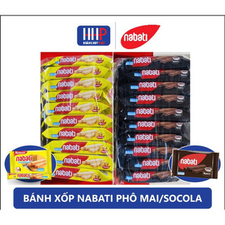 Date mới nhất - Bánh xốp Nabati vị Phô / mai Socola 17g x bì 10 gói
