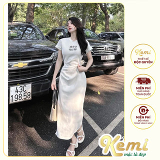 Đầm body, váy dài miu miu ôm dáng chất umi mềm mại yêu kiều gợi cảm dành cho nữ Kemi