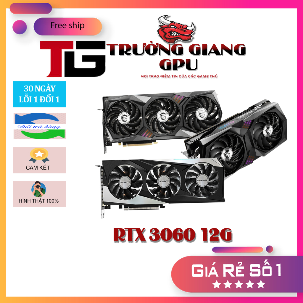 Card Màn Hình Vga RTX 3060 12GB | BigBuy360 - bigbuy360.vn