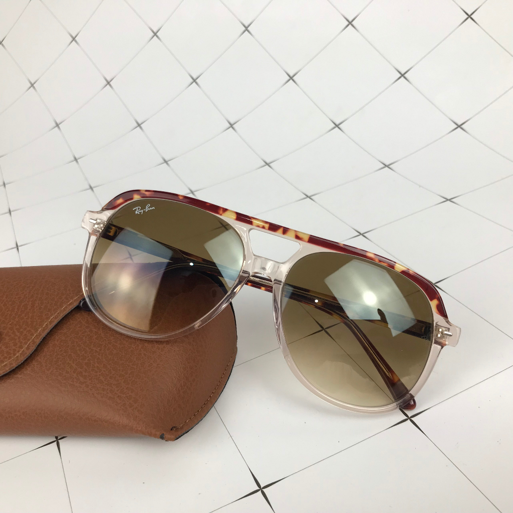Kính Rayban 2198 Bill mắt nâu trà loang nhạt , mắt thủy thinh chống chói-chống Uv . Kính Unisex dành cho cả nam và nữ