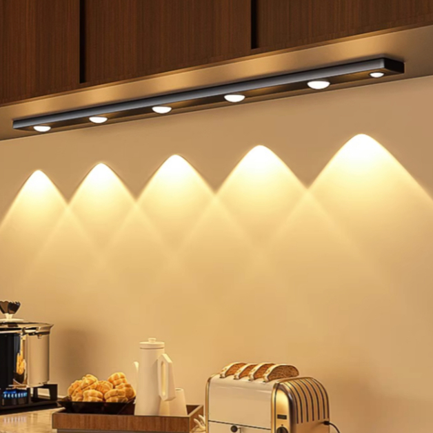Đèn cảm biến tự động sáng,đèn led cảm biến cơ thể thông minh, đèn ngủ sạc không dây siêu mỏng