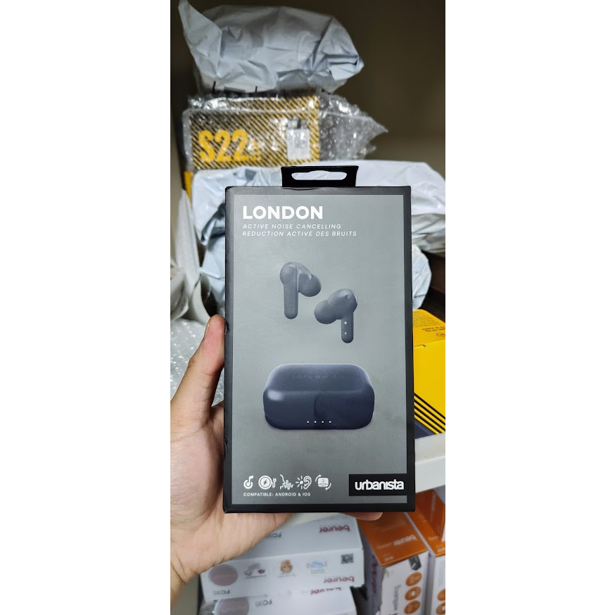Tai nghe True wireless Urbanista London chống ồn ANC mới nguyên seal