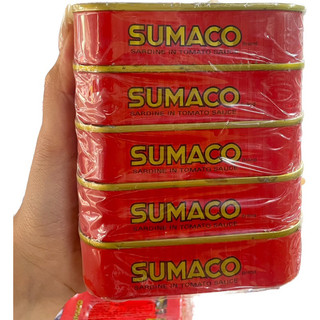 Cá mòi hộp sốt cà sumaco thái lan lốc 5 hộp 125g