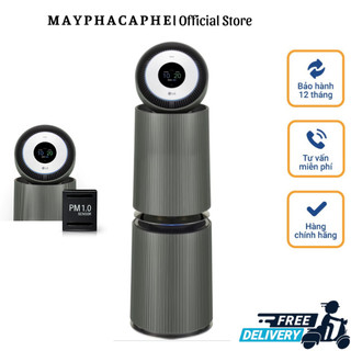 Máy lọc không khí 2 tầng lg puricare alpha as353ngda, model mới nhất, nhập hàn, bh 12 tháng