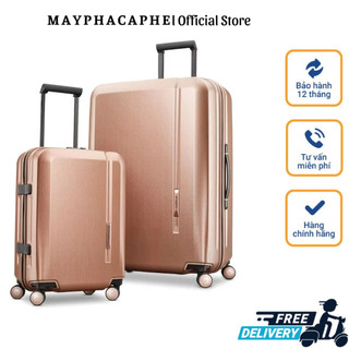 Set 2 vali du lịch cao cấp novaire spinner, vali kéo, bh 5 năm