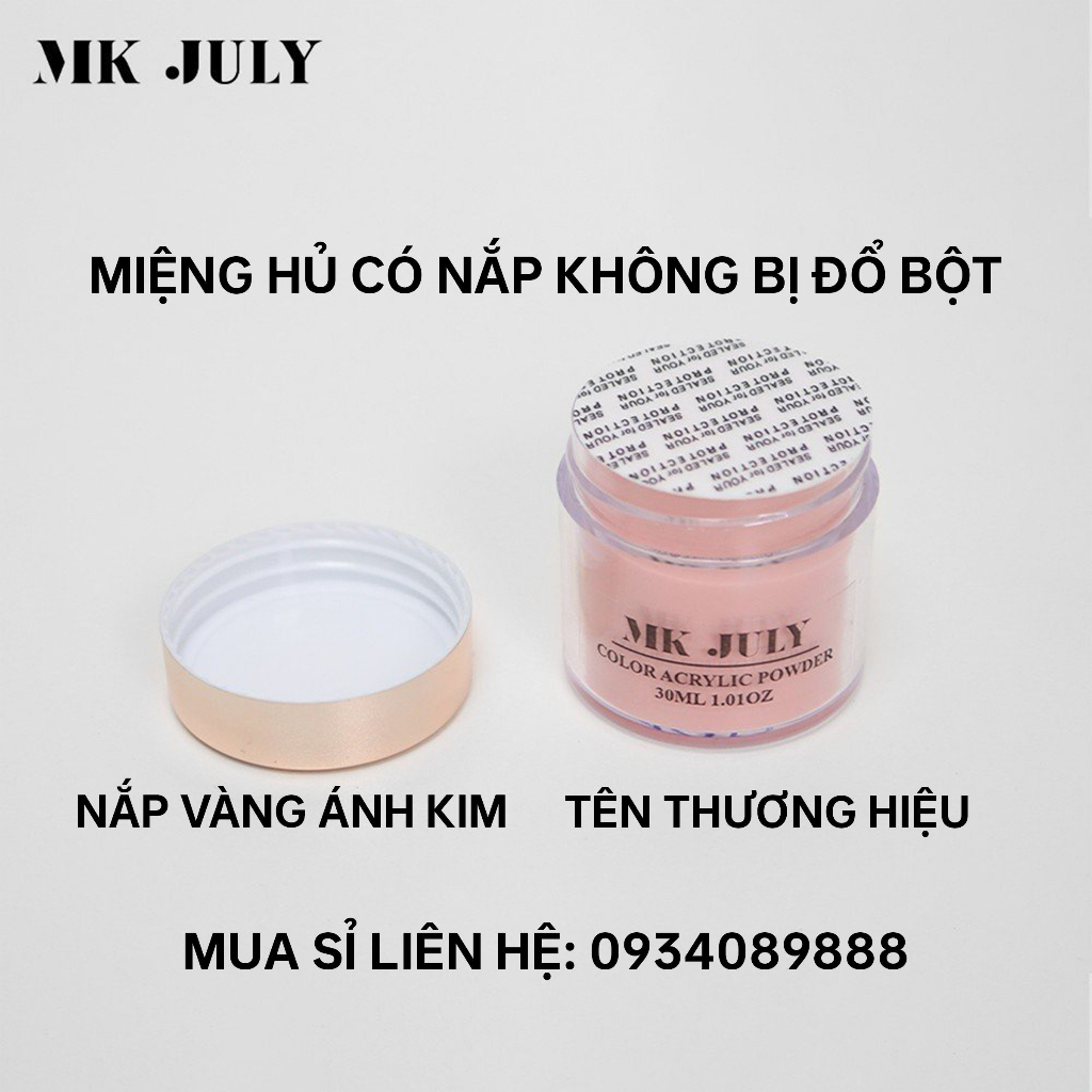 Bột nail 50 màu đắp móng,nặn hoa,bột nhúng, ombre