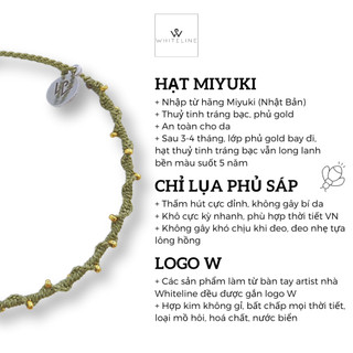 [Whiteline] Vòng tay Đom Đóm Juniper (có size Vòng chân)