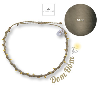 [Whiteline] Vòng tay Đom Đóm Sage (có size Vòng chân)