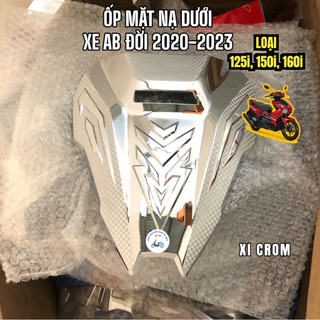 Ốp mặt nạ trước xe airblade 2023, 2020, 2021, 2022 - xi crom